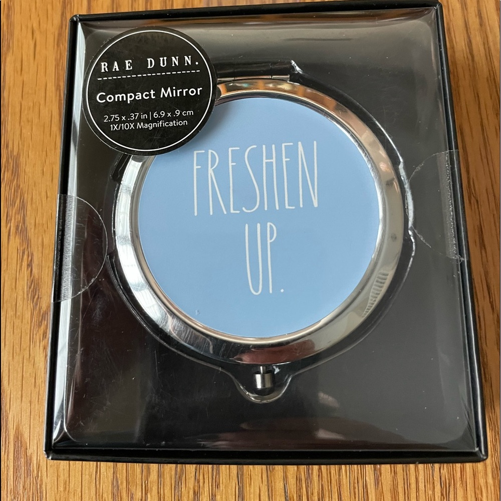 Rae Dunn Compact Mirror “Freshen Up”
